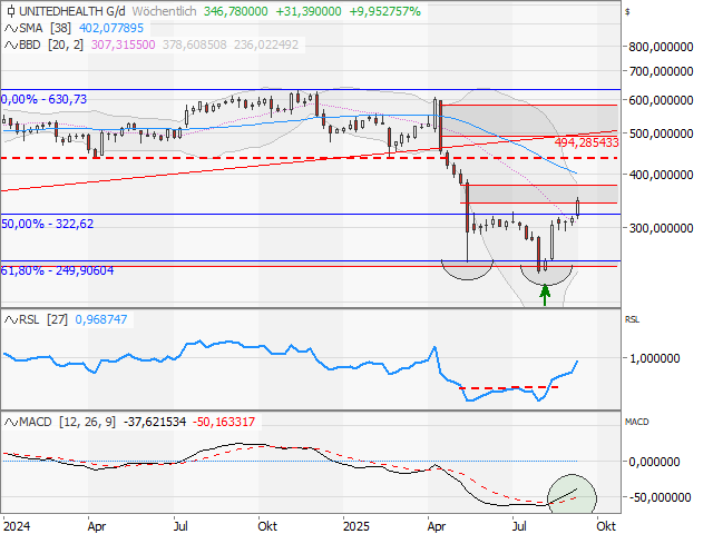 Chart UnitedHealth Group