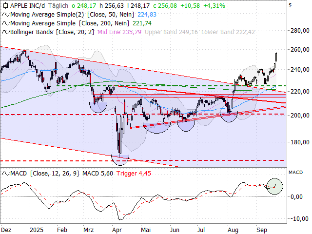 Chart Apple